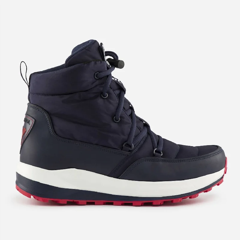 Comfortable winter boots for hiking-Women's Podium Boots In Navy