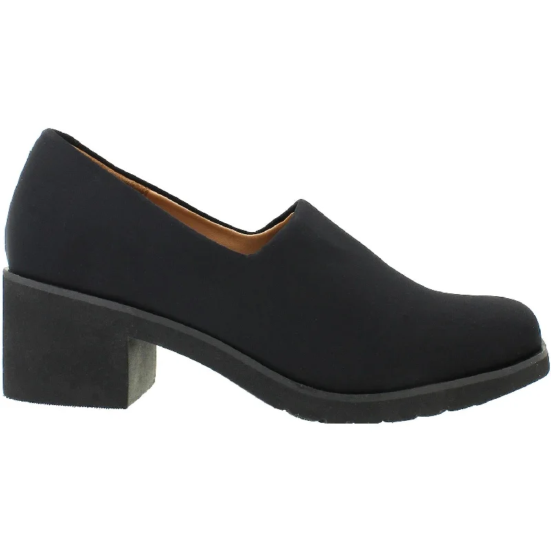 Fashion & Dress Shoes for Christmas party-Women's L'Amour Des Pieds Qamra Black Stretch Fabric