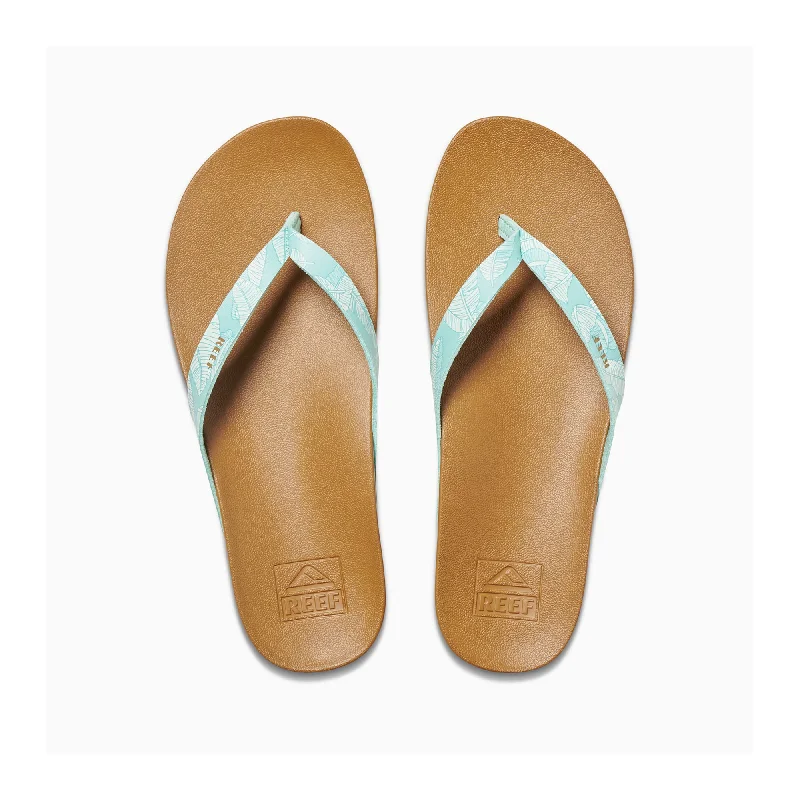 Sandals swim lessons-Reef Cushion Court Women's Sandals - Palms