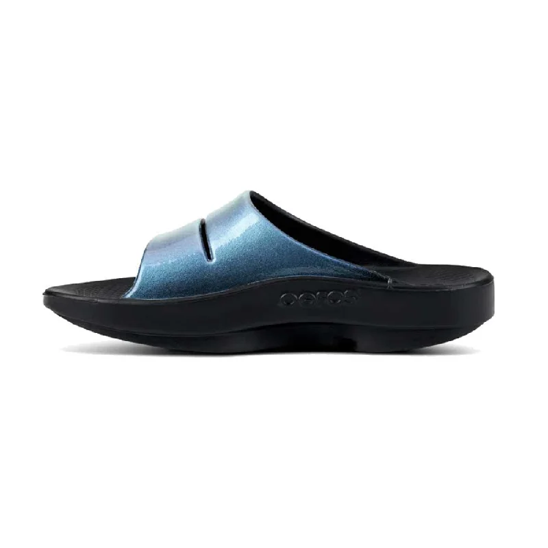 Sandals surprise trips-Oofos Women's Ooahh Slide Sandals - Atlantis