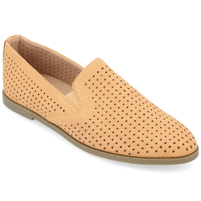 Flats shoes for relaxed elegance-Journee Collection Women's Tru Comfort Foam Wide Width Lucie Flat