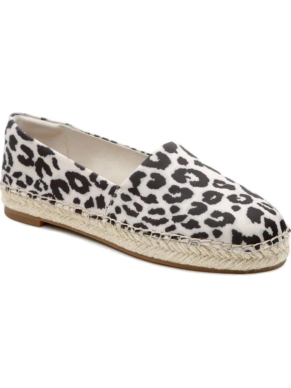 Flats shoes for seasonal transitions-Havana Womens Leather Slip On Espadrilles