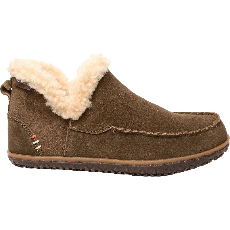 Slippers pillow fluffs-Women's Minnetonka Taren Autumn Breeze Suede