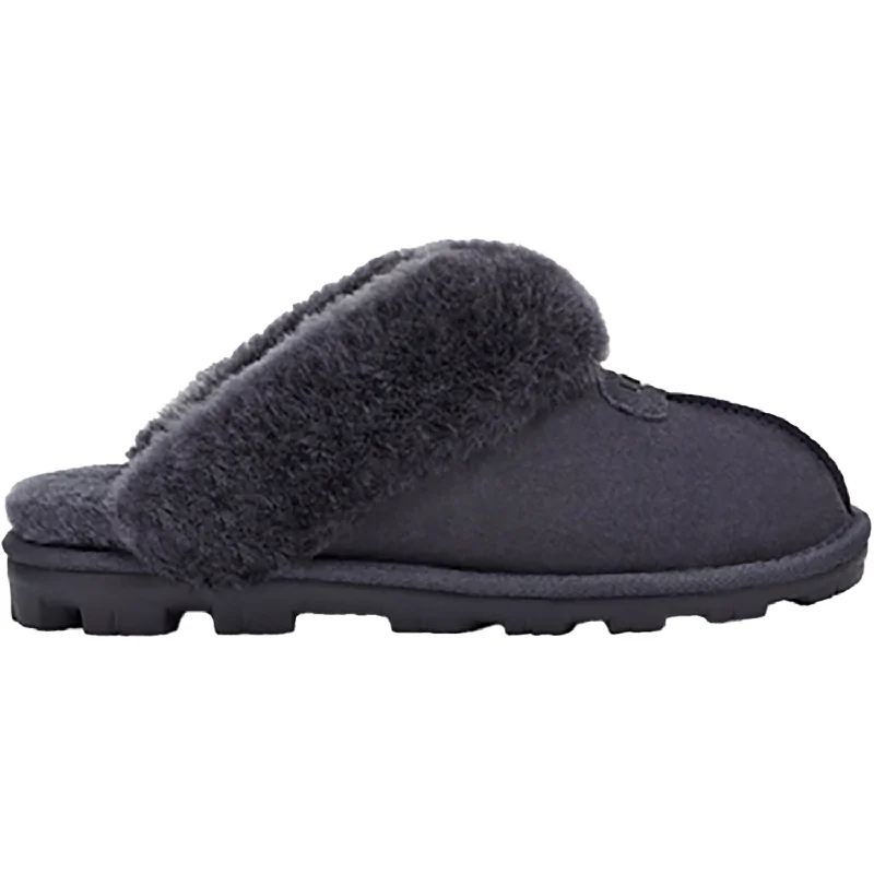 Slippers wheels spin-Women's UGG Coquette Eve Blue Sheepskin