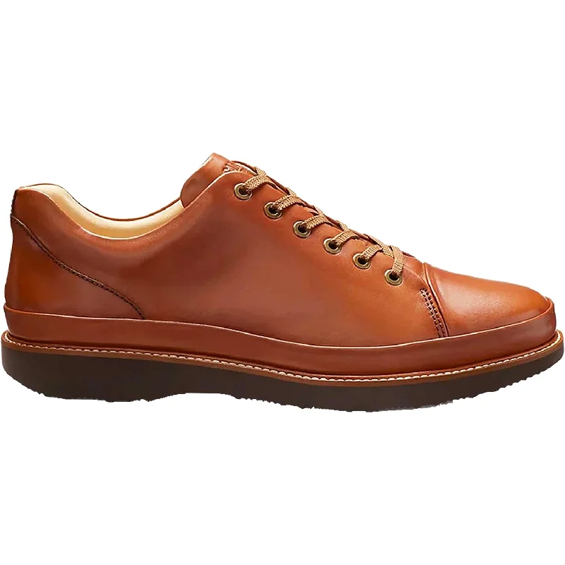 Fashion & Dress Shoes with laces-Men's Samuel Hubbard Dress Fast Whiskey Leather