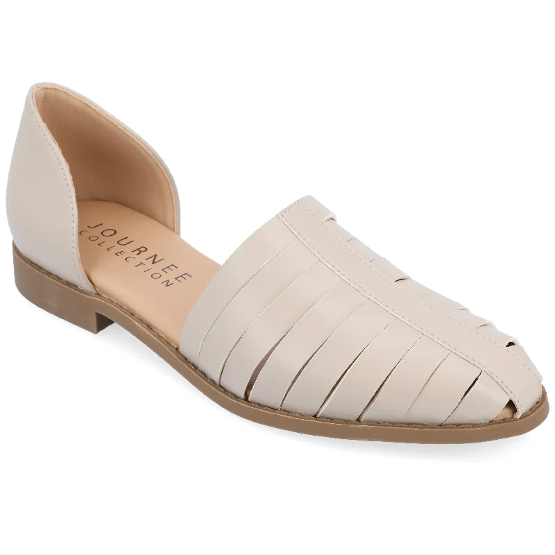 Flats with comfortable footbed-Journee Collection Women's Anyah Flats