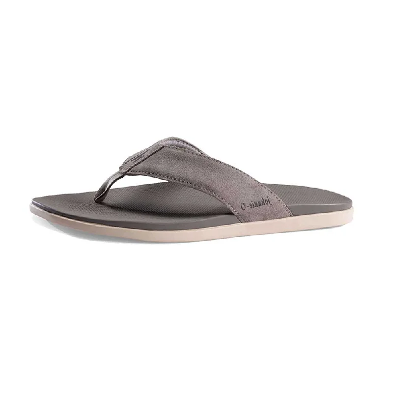 Sandals party venues-Johnnie-O Dockside Sandals - Gray