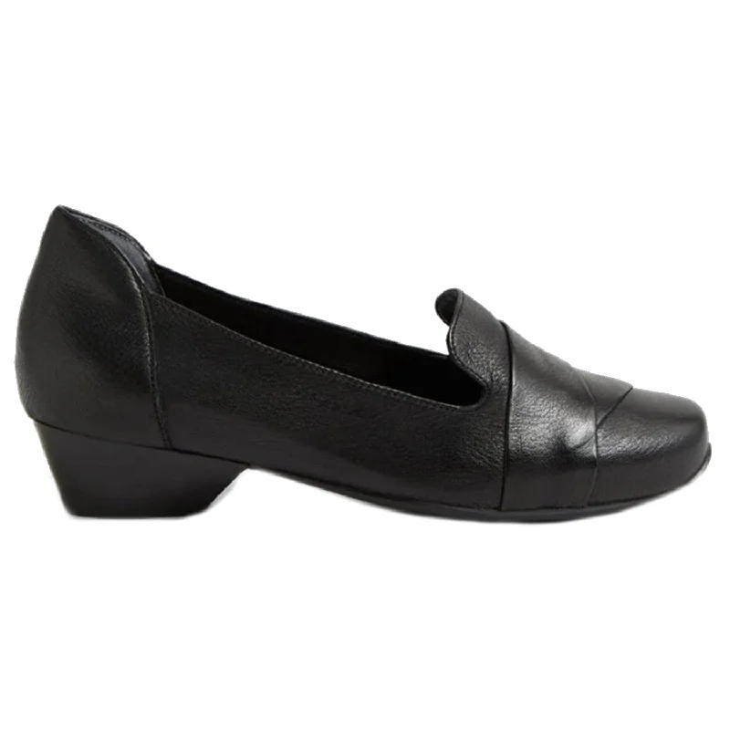 Fashion & Dress Shoes with neutral tones-Women's Ziera Celyn Black Leather