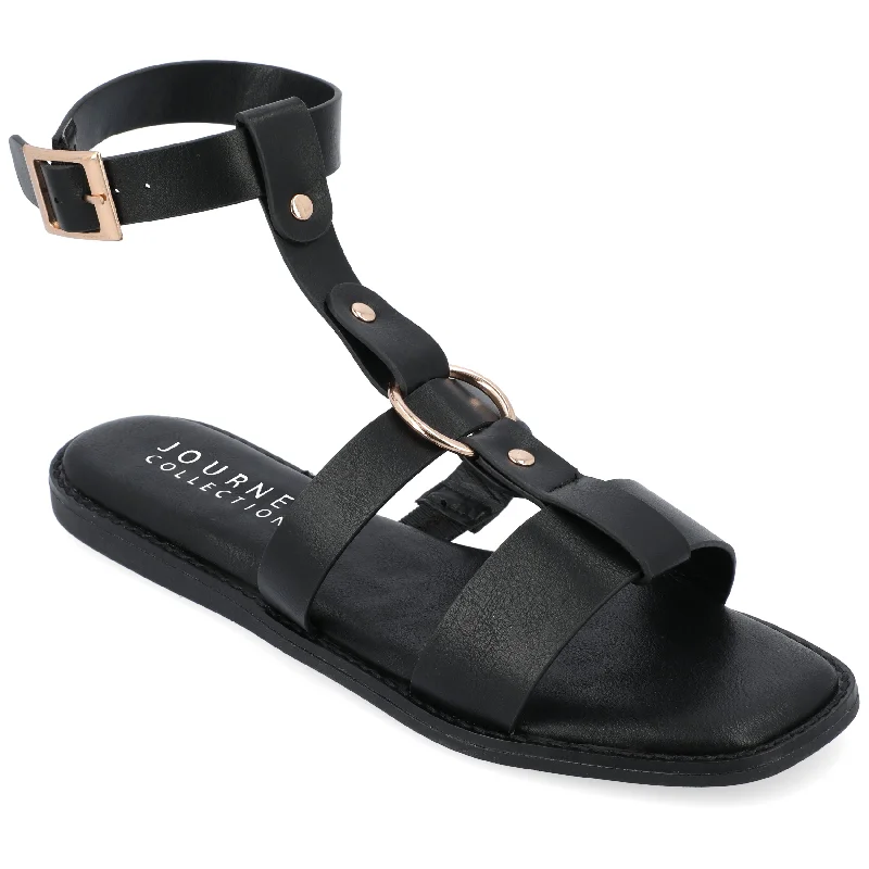 Sandals fishing villages-Journee Collection Women's Tru Comfort Foam Eleanora Sandal