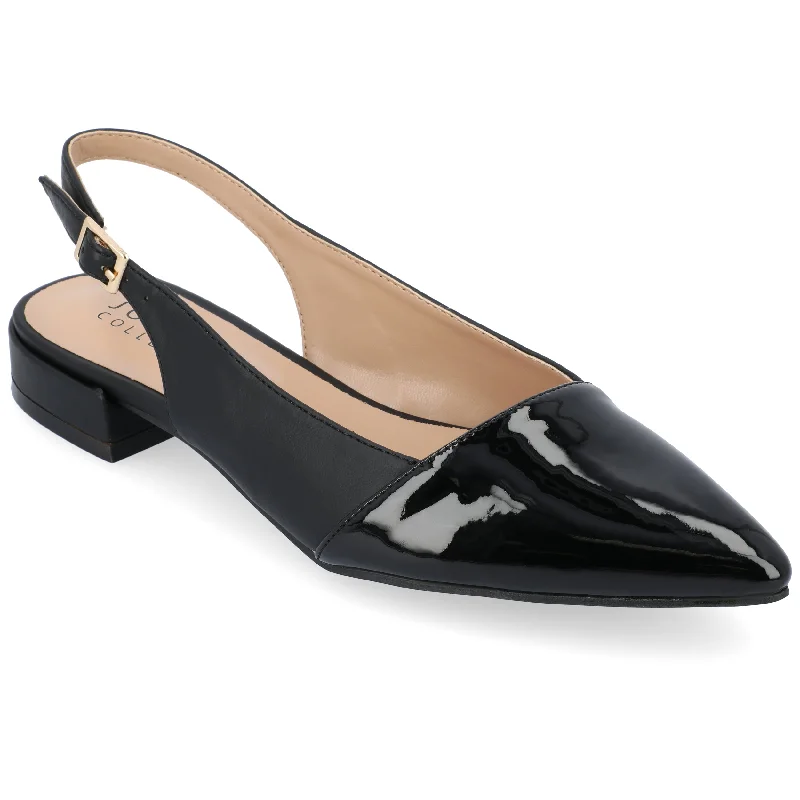 Flats shoes with fashion appeal-Journee Collection Women's Bertie Flats