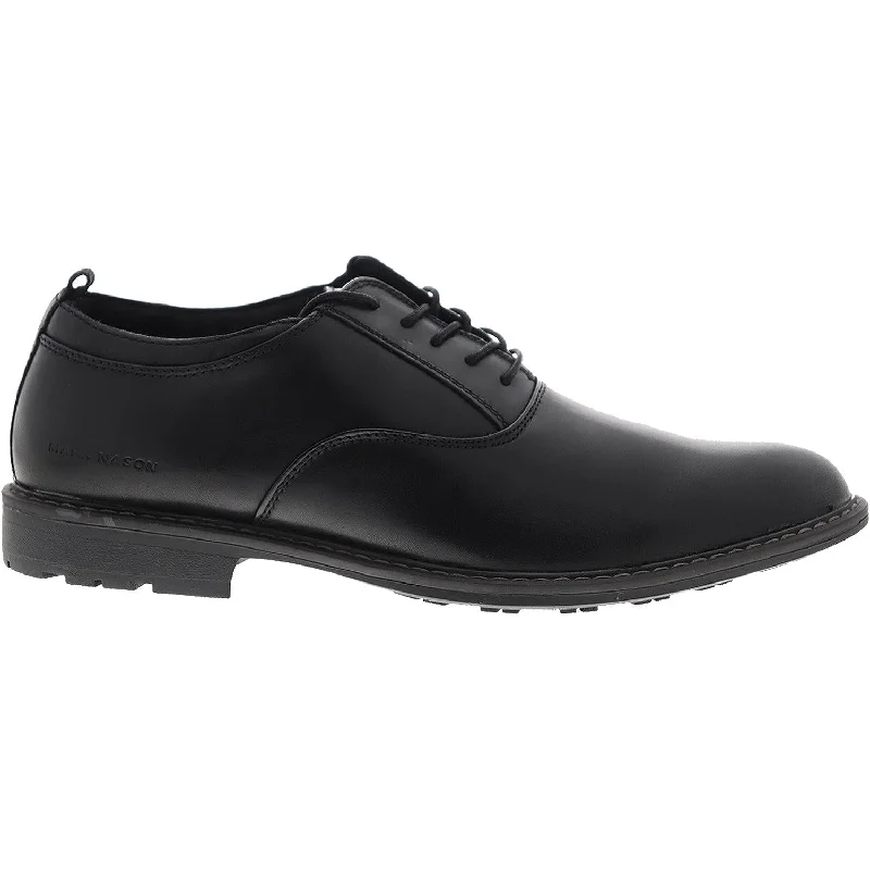 Fashion & Dress Shoes for Christmas party-Men's Mark Nason Ottomatic G & T Black Leather