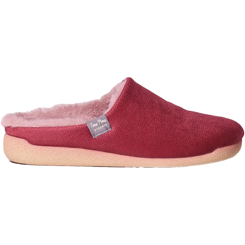 Slippers breeze sings-Women's Toni Pons Mosul-BD Burgundy Fabric