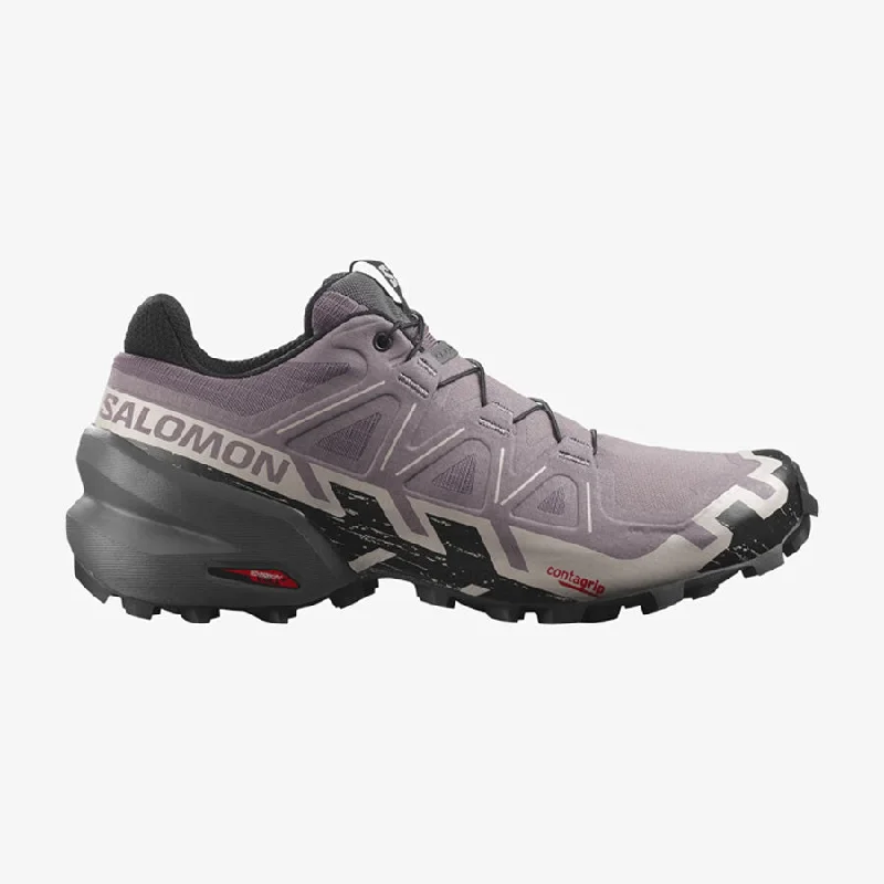 Women's Speedcross 6 Wide (Moonscape/Black)