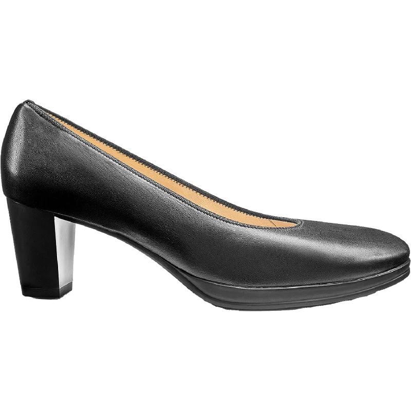 Fashion & Dress Shoes with open toe-Women's Ara Ophelia Black Nappasoft Leather