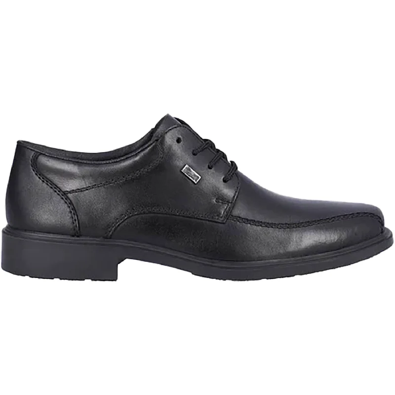 Fashion & Dress Shoes with vibrant accents-Men's Rieker B0013-00 Maurice Nero/Black Leather