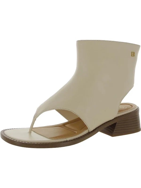 Sandals customs info-Skye Womens Leather Thong Sandals