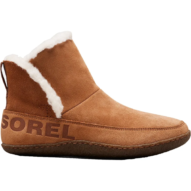 Slippers day opens-Women's Sorel Nakiska Camel Suede