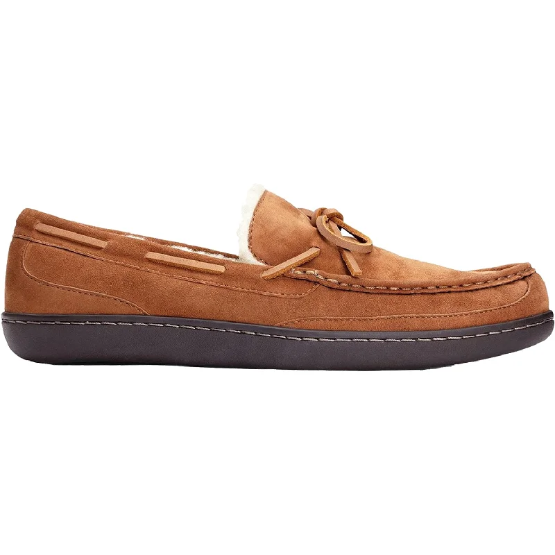 Slippers dream calls-Men's Vionic Adler Chestnut Suede