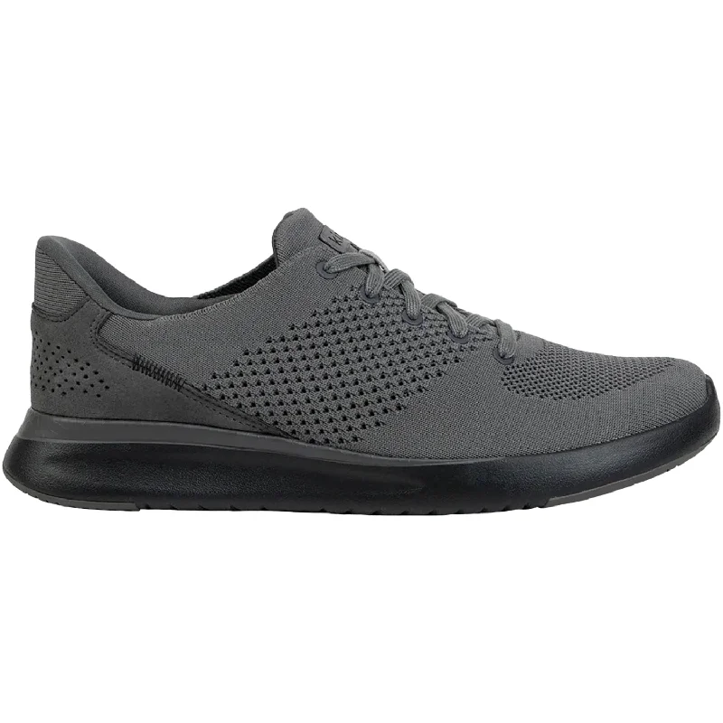 breathable casual shoes for warm climates-Unisex Kizik Lima Graphite Synthetic