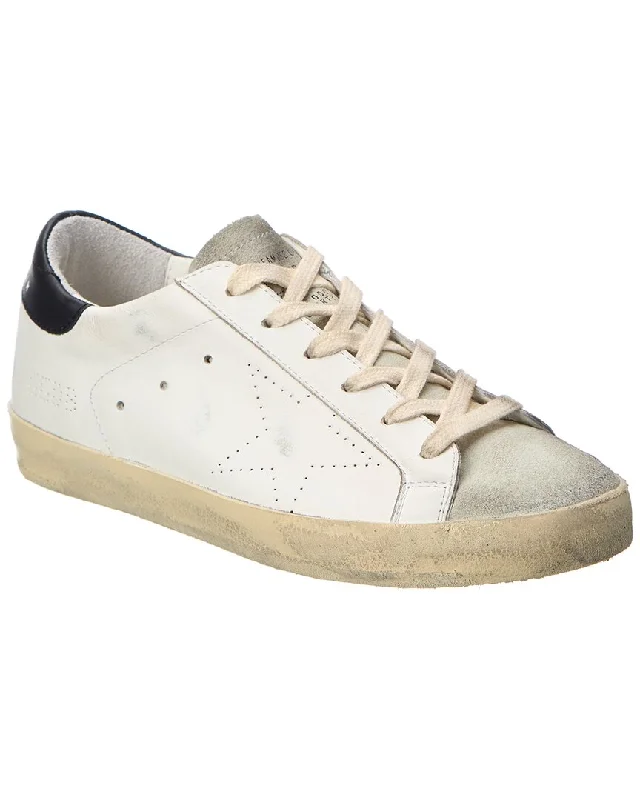 Athletic Shoes for marathon running-Golden Goose Superstar Leather Sneaker