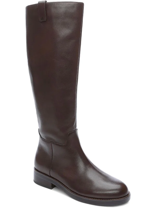 Tall boots for women-Womens Side Zipper Tall Knee-High Boots