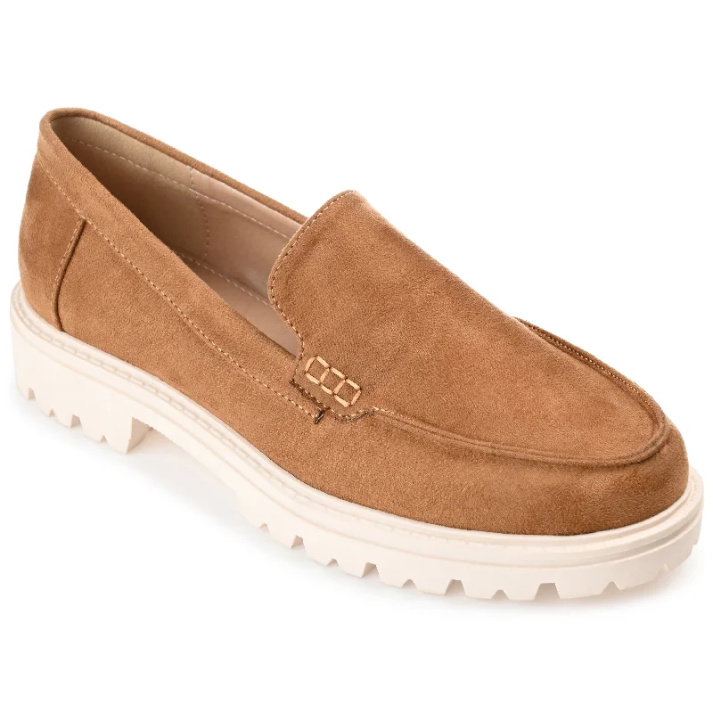 Flats with gold accents-Journee Collection Women's Tru Comfort Foam Erika Flat