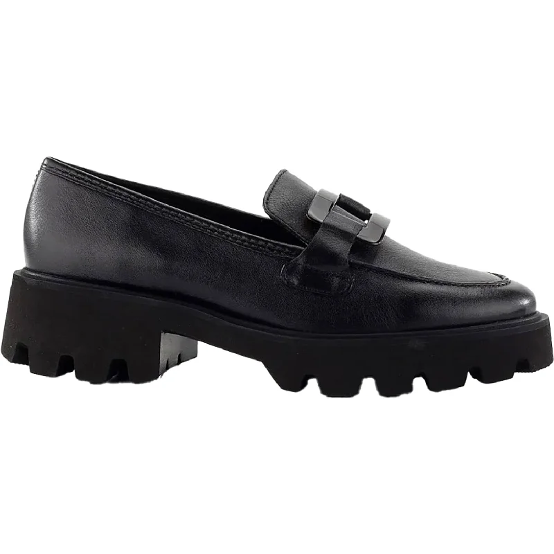 casual shoes for all-day use-Women's Ara Oleander Black Calf Leather