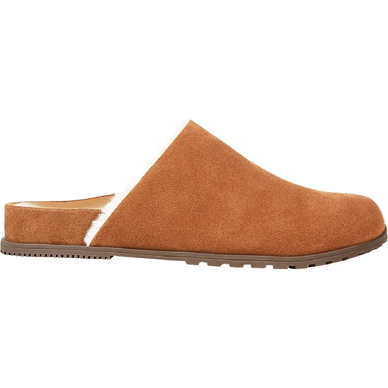 Slippers show plays-Women's Vionic Arlette Toffee Suede