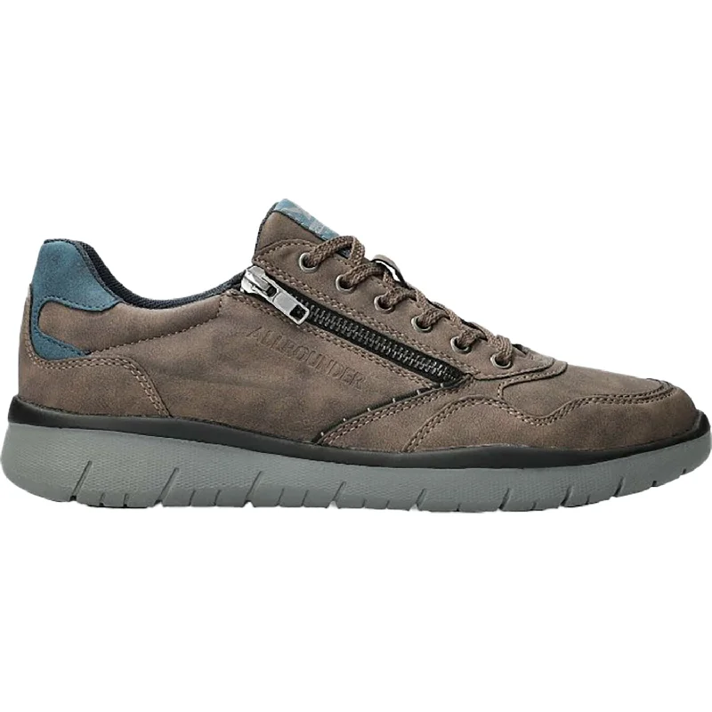 lightweight casual shoes for women-Men's ALLROUNDER by Mephisto Majestro 2 Rain Drum Brown Synthetic