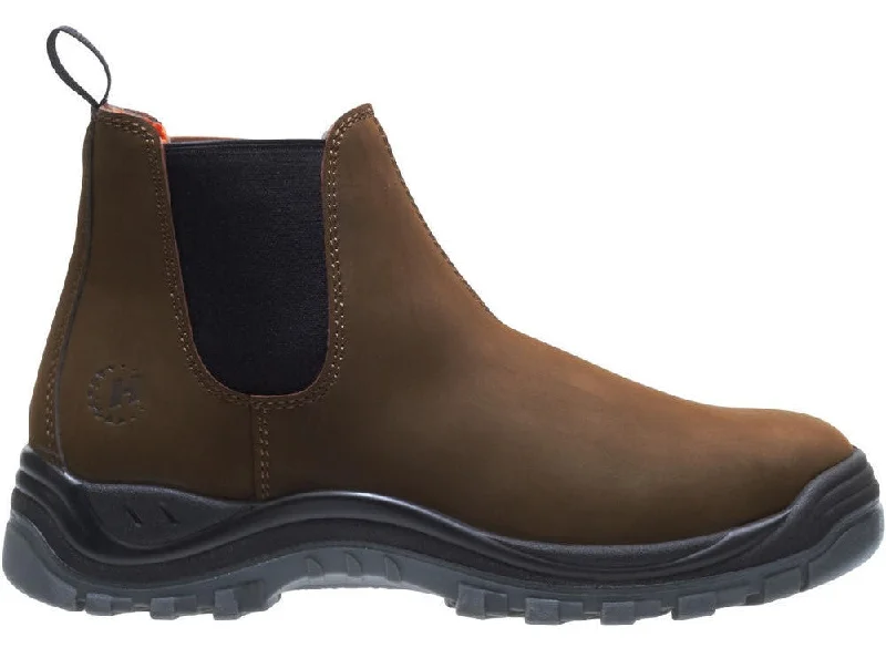 Comfortable warm hiking boots-Hytest K13781 - Men's Direct Attach 6" Waterproof Slip-On Boot