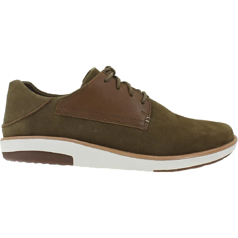 breathable casual shoes with arch support-Men's OluKai Kaliali Toffee/Toffee Nubuck/Leather