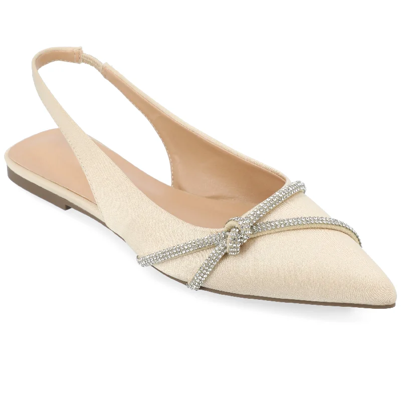 Flats shoes for effortless sophistication-Journee Collection Women's Rebbel Flats