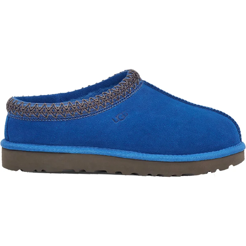 Slippers sky glows-Women's UGG Tasman Classic Blue Suede