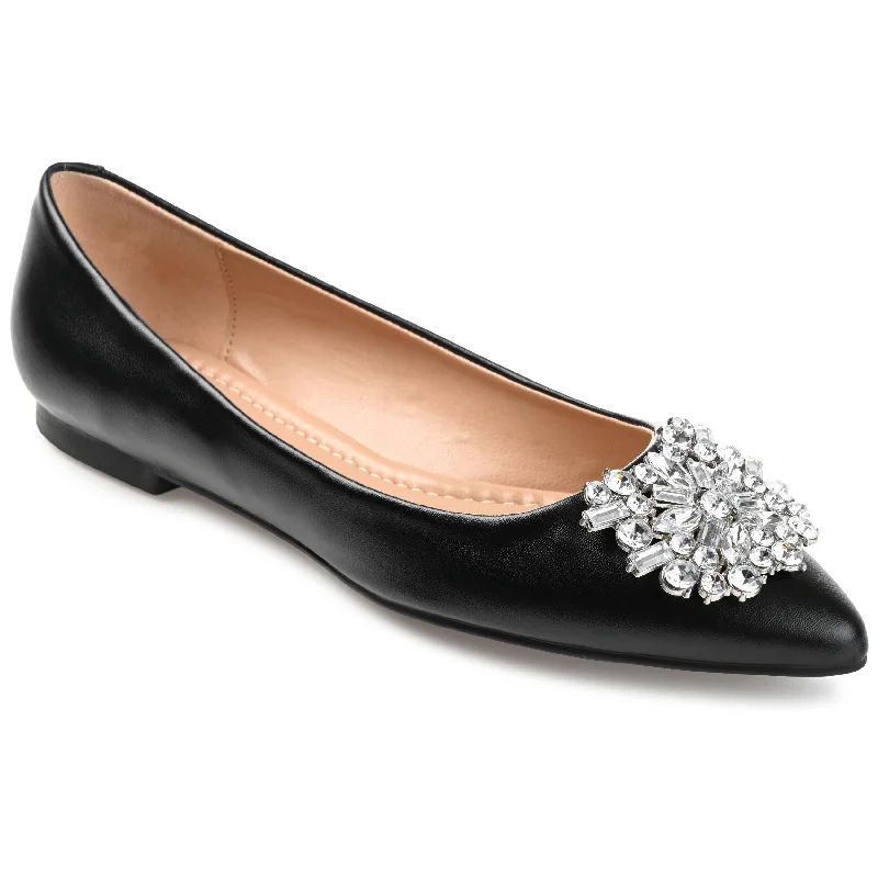 Flats with classic style-Journee Collection Women's Renzo Flat