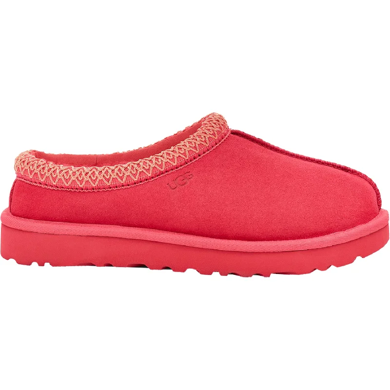 Slippers drink cools-Women's UGG Tasman Pink Glow Suede