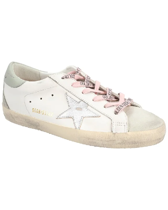 Athletic Shoes for men-Golden Goose Super Star Leather Sneaker