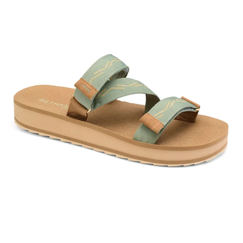 Sandals street performances-Cobian Bethany Waimea Rise Women's Sandals - Sage