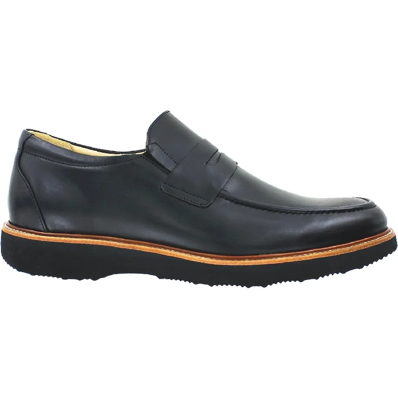 Fashion & Dress Shoes with sleek appeal-Men's Samuel Hubbard Ivy Legend Black Leather