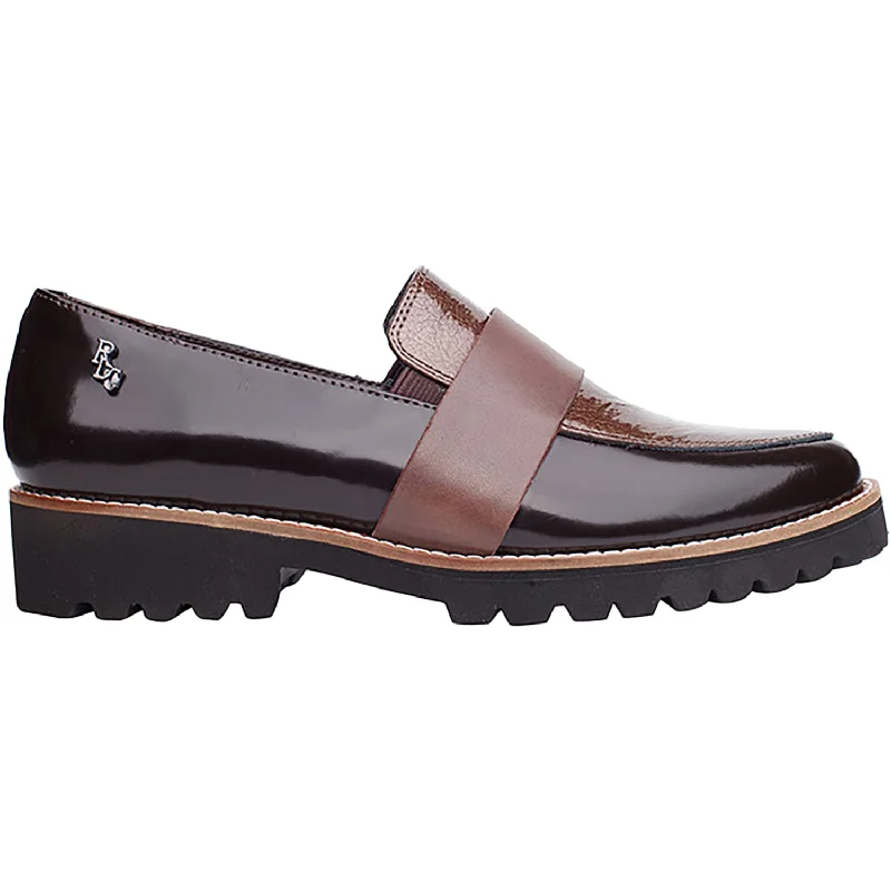 durable slip-on casual shoes for men-Women's Regarde Le Ciel Maisha-01 Dark Brown/Fango/Muddy Leather