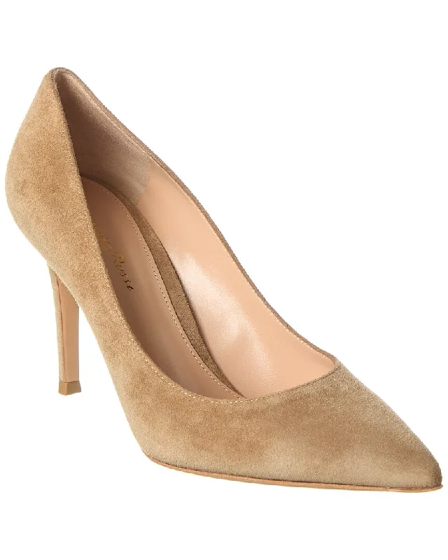 Gianvito Rossi Gianvito 85 Suede Pump