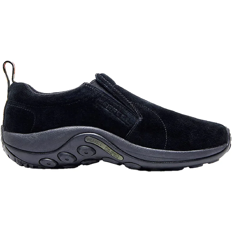 trendy casual shoes for stylish men-Men's Merrell Jungle Moc Midnight Suede