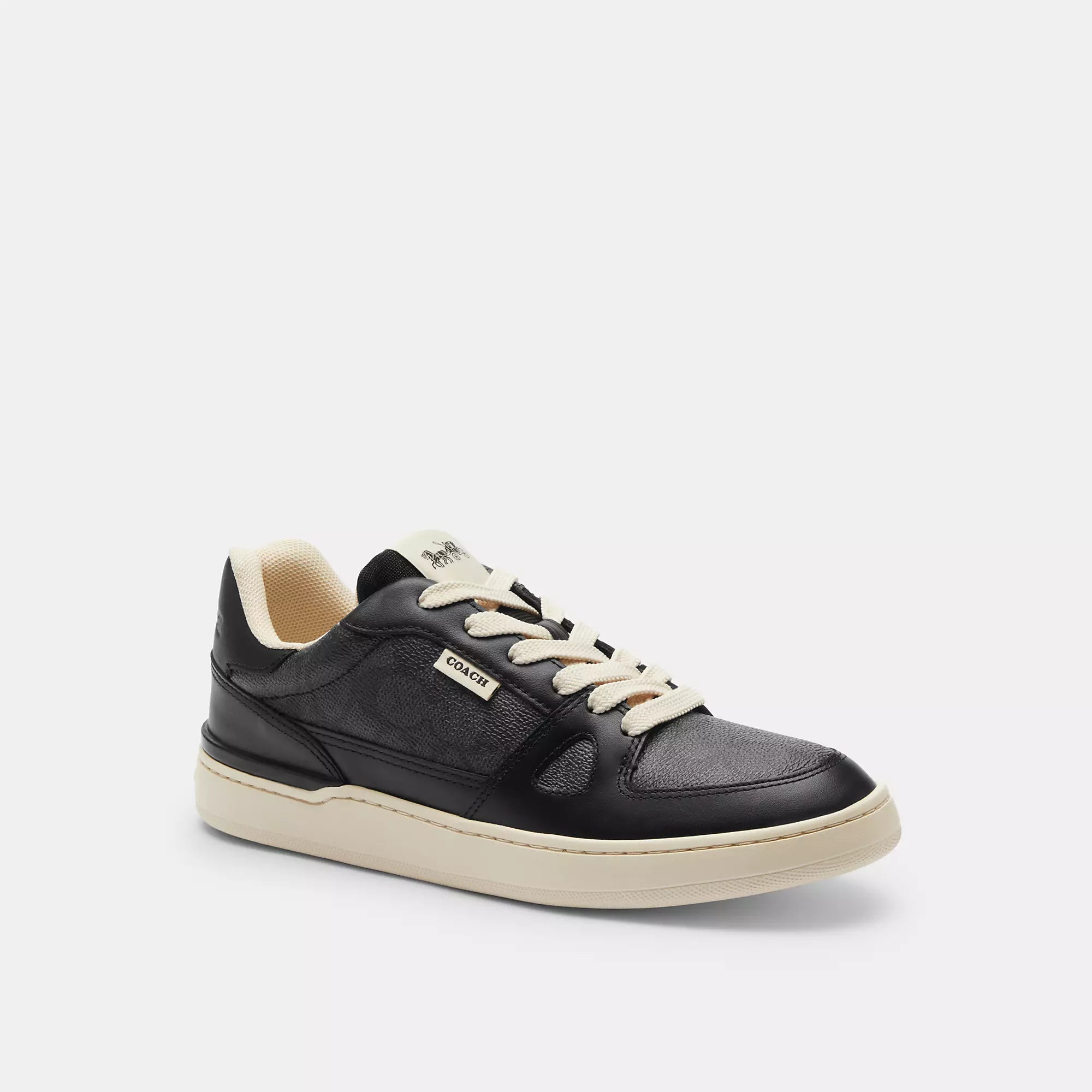 Shoes for intense sports training-Coach Outlet Clip Court Low Top Sneaker In Signature Canvas