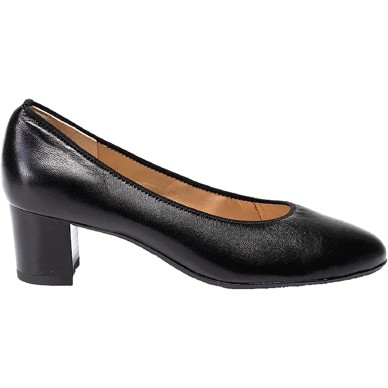 Fashion & Dress Shoes for bride-Women's Ara Lichfield Black Leather