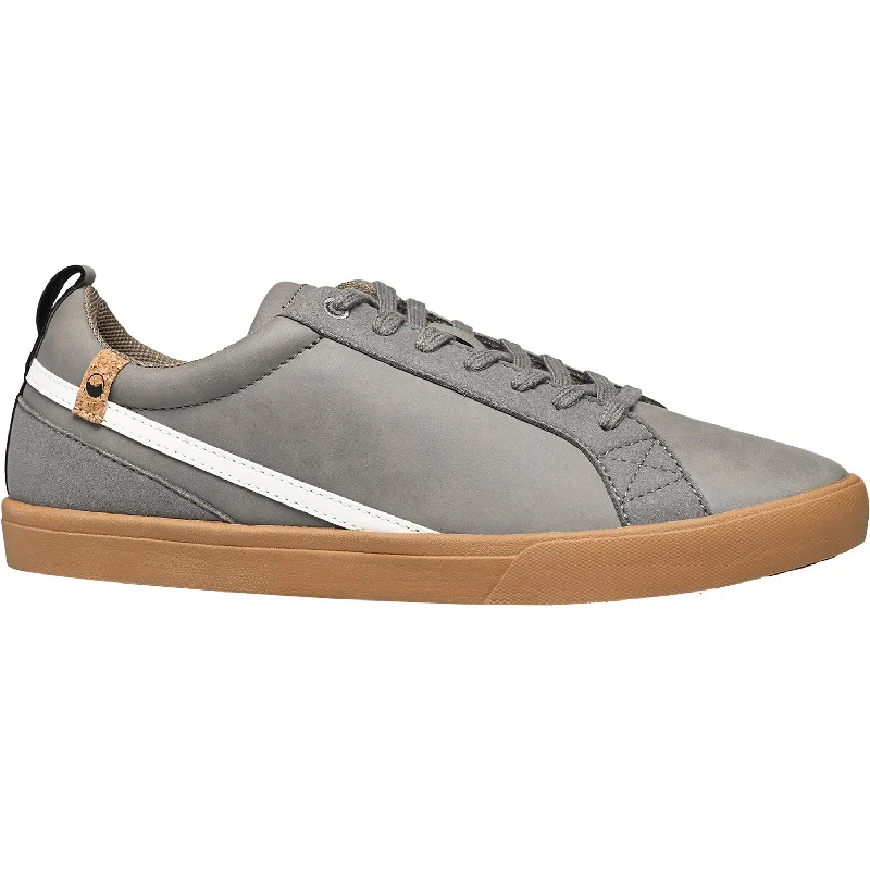 stylish casual shoes with added cushioning-Men's Saola Cannon VL Charcoal Synthetic