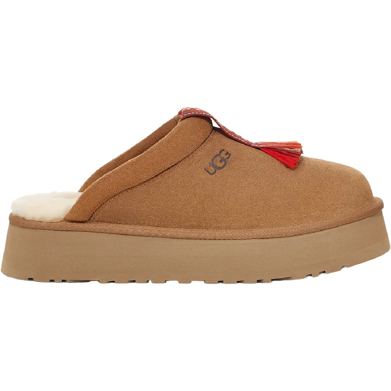 Slippers day starts-Women's UGG Tazzle Chestnut Suede