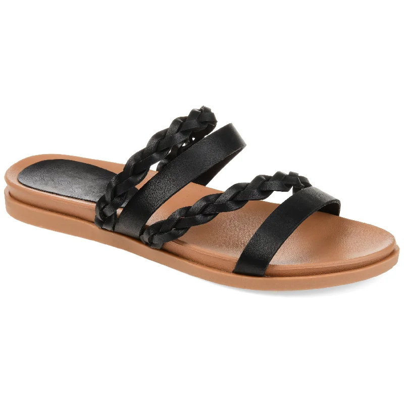 Sandals event attire-Journee Collection Women's Wide Width Colette Sandal