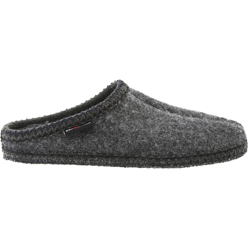 Slippers time slips-Unisex Haflinger AS Grey Boiled Wool