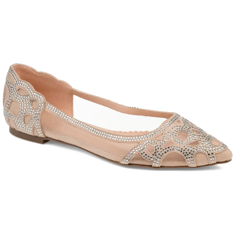 Flats shoes with minimal detail-Journee Collection Women's Wide Width Batavia Flat