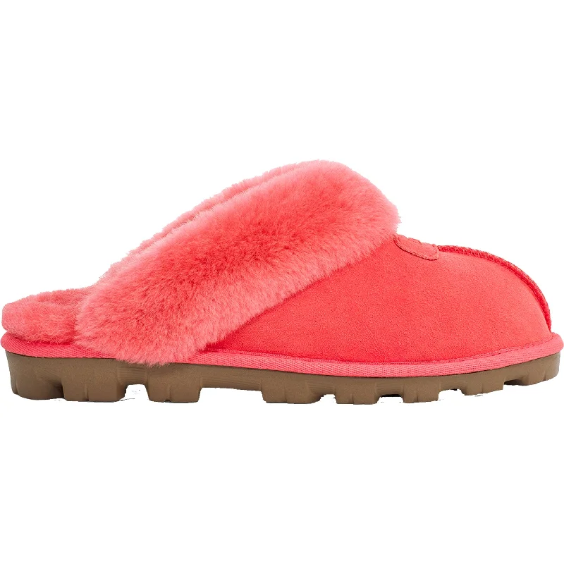 Slippers mute hushes-Women's UGG Coquette Nantucket Coral Sheepskin