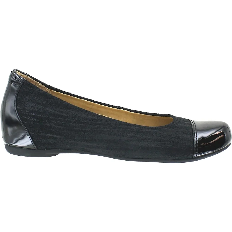 Fashion & Dress Shoes with customized comfort-Women's Ziera Hula Black Patent/Bilboa